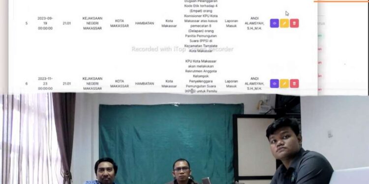 PENGARAHAN DIREKTORAT A TERKAIT POSKO PEMILU KEJAKSAAN