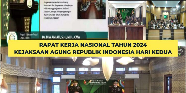 HARI KEDUA RAKERNAS KEJAKSAAN REPUBLIK INDONESIA TAHUN 2024