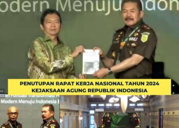 PENUTUPAN RAKERNAS KEJAKSAAN REPUBLIK INDONESIA TAHUN 2024