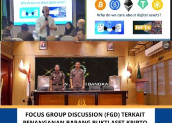 FOCUS GROUP DISCUSSION TERKAIT PENANGANAN BARANG BUKTI ASET KRIPTO DALAM PERKARA PIDANA