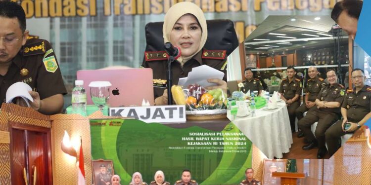 SOSIALISASI PELAKSANAAN HASIL RAPAT KERJA NASIONAL KEJAKSAAN RI TAHUN 2024