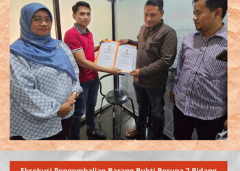 EKSEKUSI PENGEMBALIAN BARANG BUKTI TIPIKOR DI DESA PETAPAN, KEC. LABANG, KAB. BANGKALAN