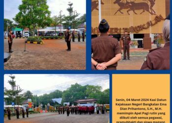 APEL PAGI RUTIN KEJAKSAAN NEGERI BANGKALAN