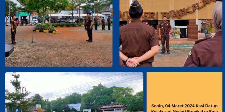 APEL PAGI RUTIN KEJAKSAAN NEGERI BANGKALAN