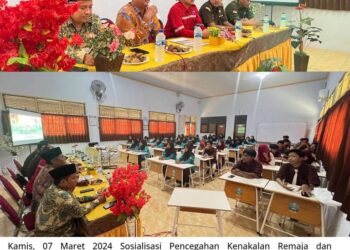 SOSIALISASI PENCEGAHAN KENAKALAN REMAJA DAN RESTORATIVE JUSTICE