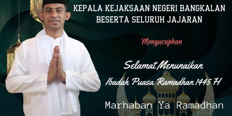 SELAMAT MENUNAIKAN IBADAH PUASA RAMADHAN 1445 H