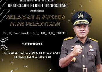 PELANTIKAN KEPALA BADAN PEMULIHAN ASET KEJAKSAAN RI