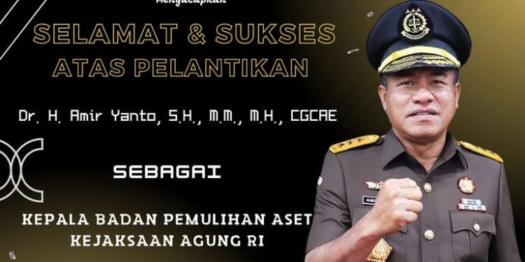 PELANTIKAN KEPALA BADAN PEMULIHAN ASET KEJAKSAAN RI