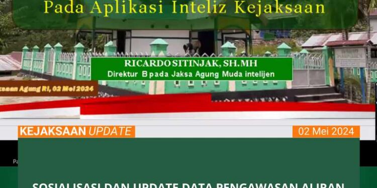 SOSIALISASI DAN UPDATE DATA PENGAWASAN ALIRAN KEAGAMAAN PADA APLIKASI INTELIZ