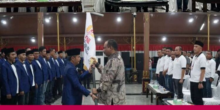 PELANTIKAN DAN PENGUKUHAN PENGURUS KONI KABUPATEN BANGKALAN PERIODE 2024-2028