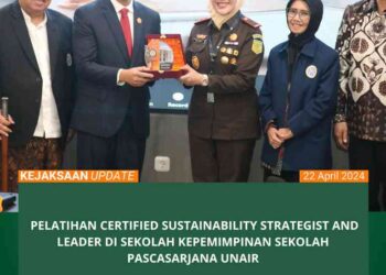 PELATIHAN CERTIFIED SUSTAINABILITY STRATEGIST AND LEADER DI SEKOLAH ΚΕΡΕΜΙΜΡINAN SEKOLAH PASCASARJANA UNAIR