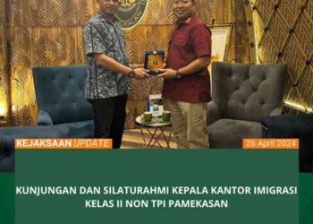 KUNJUNGAN DAN SILATURAHMI KEPALA KANTOR IMIGRASI KELAS II NON TPI PAMEKASAN