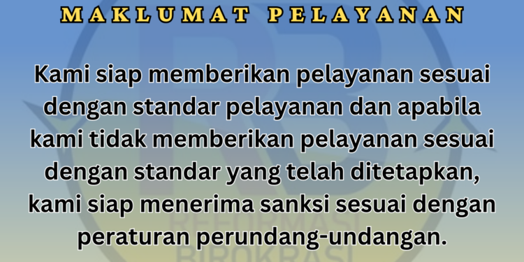 MAKLUMAT PELAYANAN