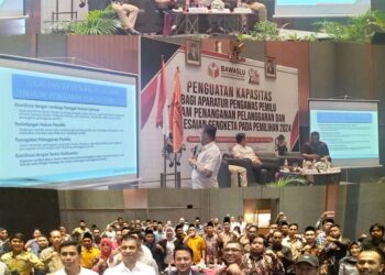 PENGUATAN KAPASITAS BAGI APARATUR PENGAWAS PEMILU DALAM PENANGANAN PELANGGARAN DAN PEYELESAIAN SENGKETA PADA PEMILIHAN 2024