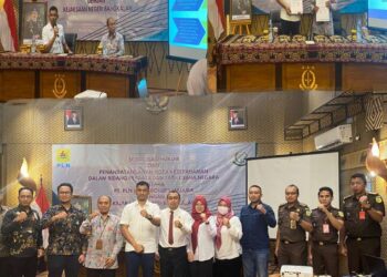 SOSIALISASI HUKUM DAN PENANDATANGANAN NOTA KESEPAHAMANDALAM BIDANG PERDATA DAN TATA USAHA NEGARA ANTARAPT. PLN (PERSERO) UP3 MADURA DENGAN KEJAKSAAN NEGERI BANGKALAN