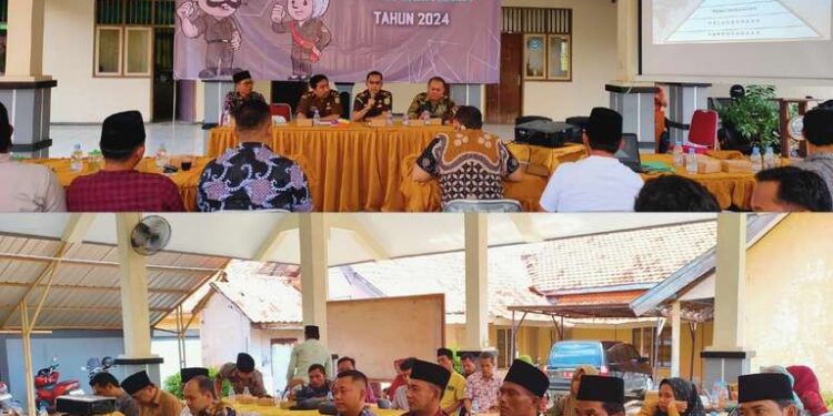 PENERANGAN HUKUM “JAKSA JAGA DESA” DI KECAMATAN SOCAH, KABUPATEN BANGKALAN