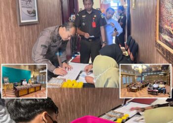 PELAKSANAAN TEST URINE DAN TEST NARKOBA SELURUH PEGAWAI KEJAKSAAN NEGERI BANGKALAN