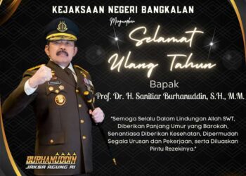 SELAMAT ULANG TAHUN JAKSA AGUNG REPUBLIK INDONESIA