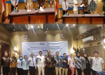 PENANDATANGANAN PERJANJIAN KERJASAMA BIDANG HUKUM PERDATA DAN TATA USAHA NEGARA ANTARA BRI BRANCH OFFICE BANGKALAN DENGAN KEJAKSAAN NEGERI BANGKALAN