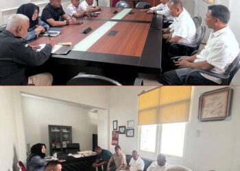 SILATURAHMI KOMINDA KABUPATEN BANGKALAN DENGAN KPU KABUPATEN BANGKALAN JELANG PELAKSANAAN PILKADA SERENTAK TAHUN 2024