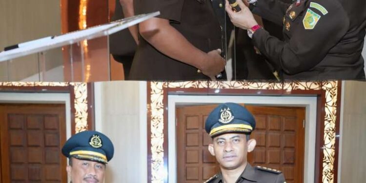 PENGAMBILAN SUMPAH, PELANTIKAN DAN SERAH TERIMA JABATAN KEPALA KEJAKSAAN NEGERI BANGKALAN 