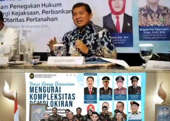 FOCUS GROUP DISCUSSION (FGD)“MENGURAI KOMPLEKSITAS PEMBLOKIRAN DALAM PENEGAKAN HUKUM SINERGI KEJAKSAAN, PERBANKAN, DAN OTORITAS PERTANAHAN”