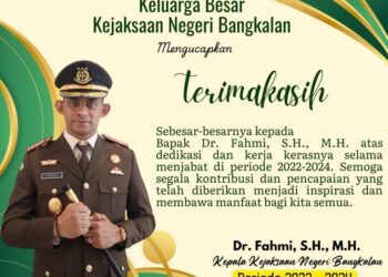 TERIMAKASIH BAPAK Dr. FAHMI, S.H., M.H.
