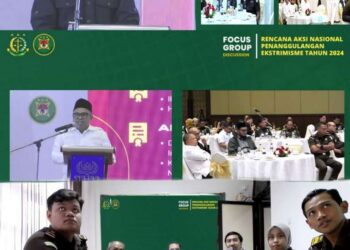 FOCUS GRUP DISCUSION (FGD) DENGAN TEMA PERAN KEJAKSAAN DALAM MENGANTISIPASI AGHT PAHAM EKSTRIMISME, RADIKALISME YANG MENGARAH PADA TERORISME