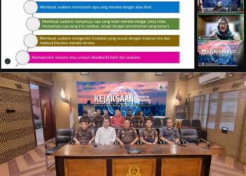 BIMBINGAN TEKNIS DAN MANAJEMEN  (PEMBELAJARAN DI LUAR KAMPUS) KEJAKSAAN CORPORATE UNIVERSITY TAHUN 2024 DENGAN TEMA PUBLIC SPEAKING DAN STRATEGI KOMUNIKASI