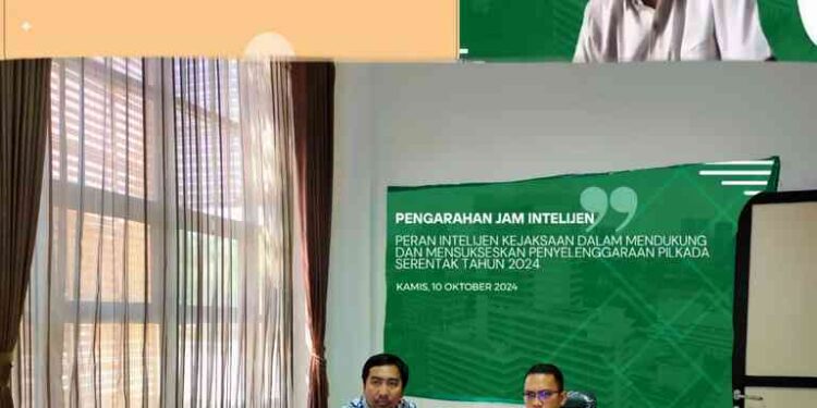 PENGARAHAN JAKSA AGUNG MUDA BIDANG INTELIJEN