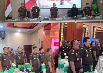 MONITORING DAN EVALUASI KEGIATAN PENGAMANAN PEMBANGUNAN STRATEGIS DI KEJAKSAAN TINGGI JAWA TIMUR