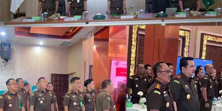 MONITORING DAN EVALUASI KEGIATAN PENGAMANAN PEMBANGUNAN STRATEGIS DI KEJAKSAAN TINGGI JAWA TIMUR