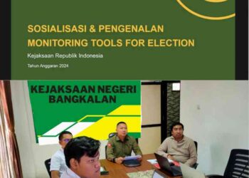SOSIALISASI APLIKASI MONITORING TOOLS FOR ELECTION TAHUN ANGGARAN 2024