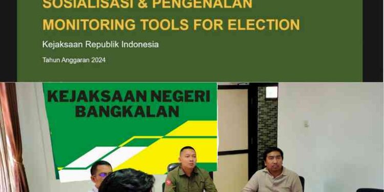 SOSIALISASI APLIKASI MONITORING TOOLS FOR ELECTION TAHUN ANGGARAN 2024