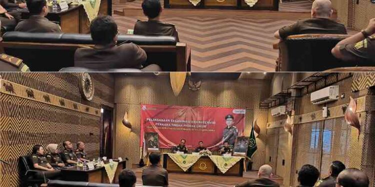 SUPERVISI DAN EKSAMINASI PERKARA TINDAK PIDANA UMUM KEJAKSAAN TINGGI JAWA TIMUR