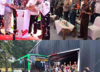 PERESMIAN OPERASIONAL BUS TRANSJATIM KORIDOR V “CAKRANINGRAT”