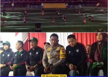 PEMBUKAAN PEKAN OLAHRAGA PELAJAR DAERAH (POPDA) XIV DAN PEKAN PARALIMPIK PELAJAR DAERAH (PEPARPEDA) II JAWA TIMUR TAHUN 2024 DI KABUPATEN BANGKALAN