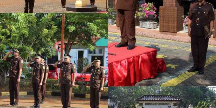UPACARA PERINGATAN HARI SUMPAH PEMUDA KE-96 TAHUN 2024 DI KEJAKSAAN NEGERI BANGKALAN