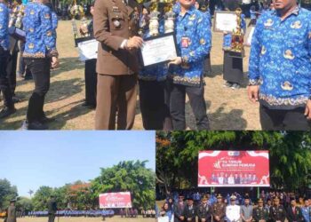 UPACARA PERINGATAN HARI SUMPAH PEMUDA KE-96 TAHUN 2024 DI KABUPATEN BANGKALAN