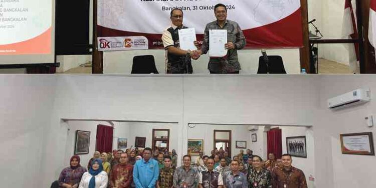 PENANDATANGANAN PERJANJIAN KERJASAMA ANTARA PT. BANK PEMBANGUNAN DAERAH JAWA TIMUR TBK. CABANG BANGKALAN DENGAN KEJAKSAAN NEGERI BANGKALAN.