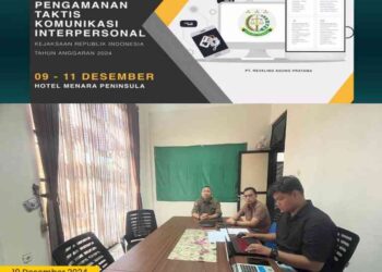 PELATIHAN ONLINE APLIKASI PENGADAAN PENGAMANAN TAKTIS KOMUNIKASI INTERPERSONAL KEJAKSAAN RI