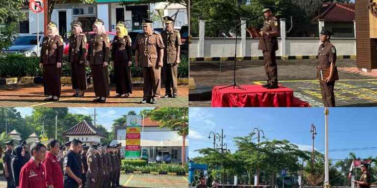 UPACARA PERINGATAN HARI IBU KE 96 TAHUN 2024 DI KANTOR KEJAKSAAN NEGERI BANGKALAN