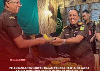 SYUKURAN DALAM RANGKA HARI LAHIR JAKSA AGUNG MUDA BIDANG TINDAK PIDANA UMUM KE-42
