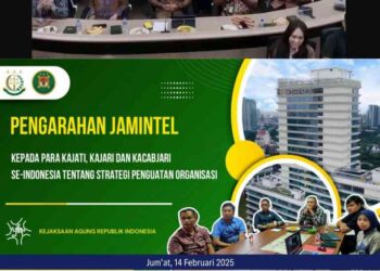 PENGARAHAN JAKSA AGUNG MUDA INTELIJEN TENTANG STRATEGI PENGUATAN ORGANISASI