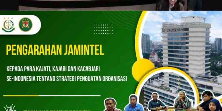 PENGARAHAN JAKSA AGUNG MUDA INTELIJEN TENTANG STRATEGI PENGUATAN ORGANISASI