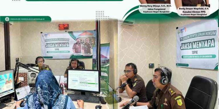 PENYULUHAN HUKUM (LUHKUM) PROGRAM DIALOG INTERAKTIF JAKSA MENYAPA DENGAN TEMA “RESIKO KEJAHATAN DIGITAL DI ERA MODERN”