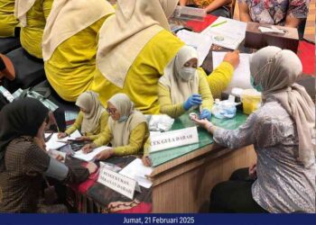 SKRINING PENYAKIT TIDAK MENULAR DAN SKRINING KESEHATAN JIWA PADA KEJAKSAAN NEGERI BANGKALAN