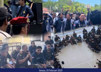 AKSI DAMAI MAHASISWA UTM DI KEJAKSAAN NEGERI BANGKALAN