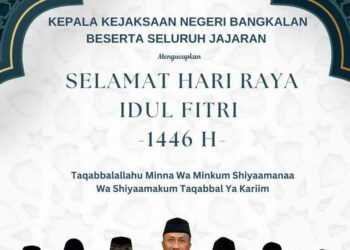 SELAMAT HARI RAYA IDUL FITRI 1446 HIJRIYAH