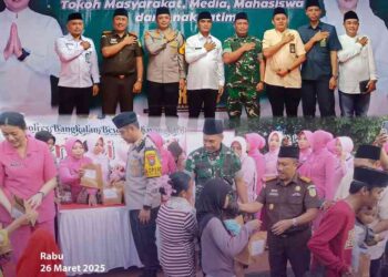 BUKA BERSAMA KAPOLRES BANGKALAN DENGAN FORKOPIMDA, TOKOH AGAMA, TOKOH MASYARAKAT, MEDIA DAN MAHASISWA